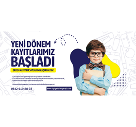 📢 Yeni Dönem Kayıtlarımız Başladı!