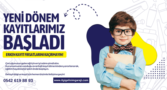 📢 Yeni Dönem Kayıtlarımız Başladı!